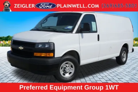 White 2021 Chevrolet Express 2500 Work Van for sale in Plainwell, MI