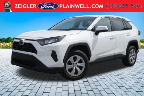 White 2022 Toyota RAV4 LE for sale in Plainwell, MI