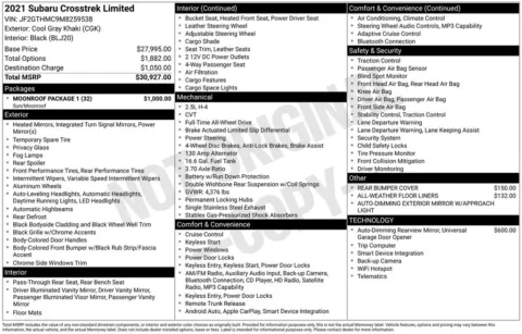 Photos of 2021 Subaru Crosstrek Limited for sale in Plainwell, MI at Zeigler Ford of Plainwell