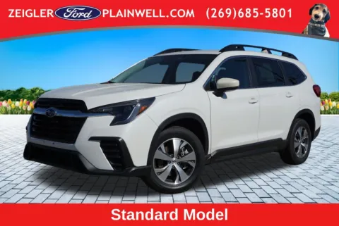 White 2025 Subaru Ascent Premium for sale in Plainwell, MI
