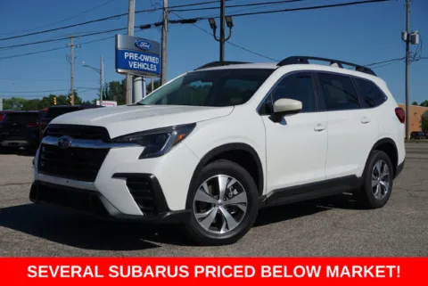 White 2025 Subaru Ascent Premium for sale in Plainwell, MI