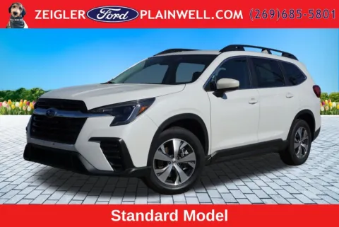 White 2025 Subaru Ascent Premium for sale in Plainwell, MI