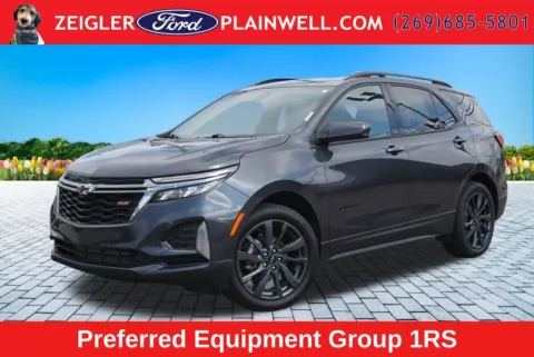 Gray 2022 Chevrolet Equinox RS for sale in Plainwell, MI