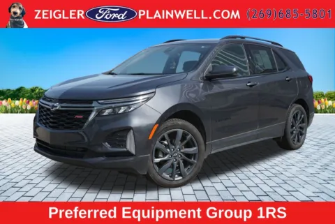 Gray 2022 Chevrolet Equinox RS for sale in Plainwell, MI