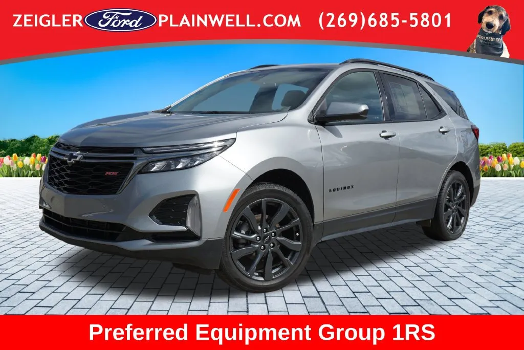 Gray 2023 Chevrolet Equinox RS for sale in Plainwell, MI