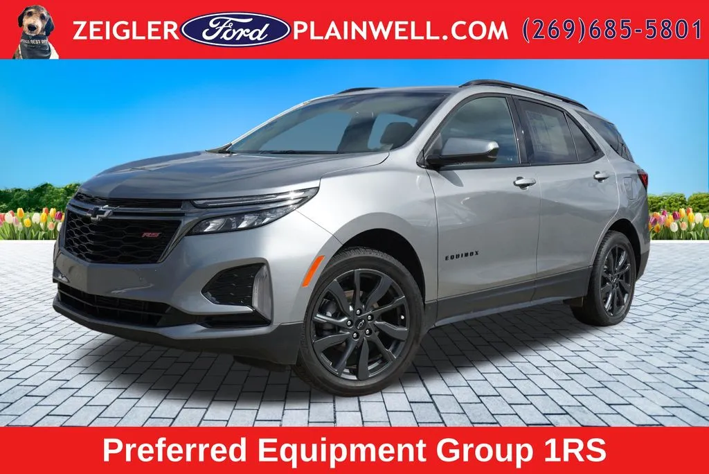 Gray 2023 Chevrolet Equinox RS for sale in Plainwell, MI