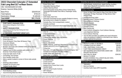 Photos of 2022 Chevrolet Colorado LT for sale in Plainwell, MI at Zeigler Ford of Plainwell