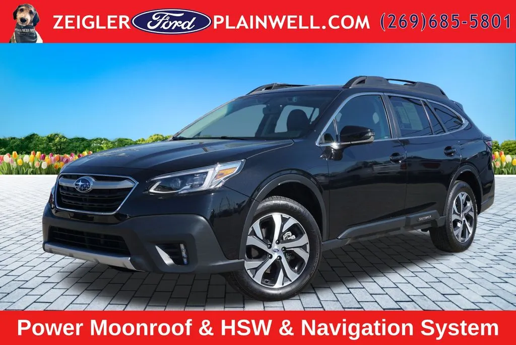 Black 2022 Subaru Outback Limited for sale in Plainwell, MI