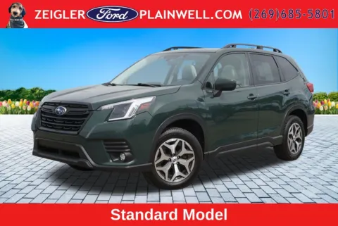 Green 2024 Subaru Forester Premium for sale in Plainwell, MI