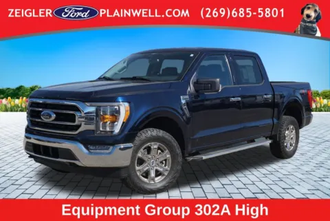 Blue 2023 Ford F-150 XLT for sale in Plainwell, MI