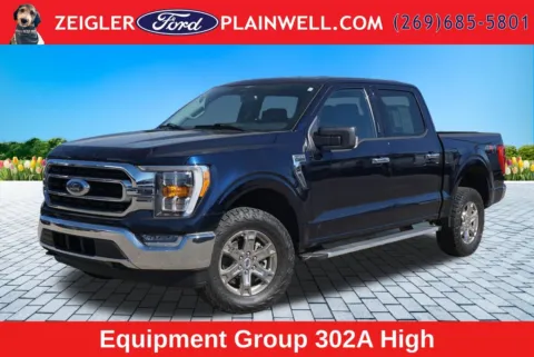 Blue 2023 Ford F-150 XLT for sale in Plainwell, MI
