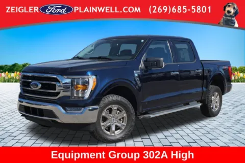 Blue 2023 Ford F-150 XLT for sale in Plainwell, MI