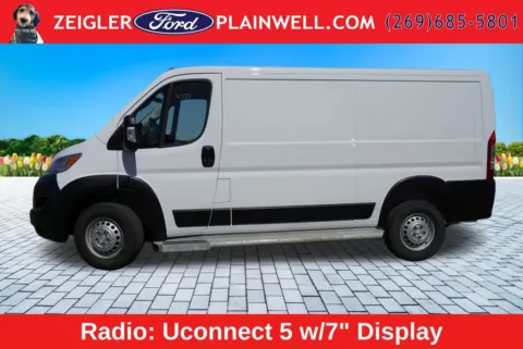Photos of 2025 Ram ProMaster 2500 for sale in Plainwell, MI at Zeigler Ford of Plainwell