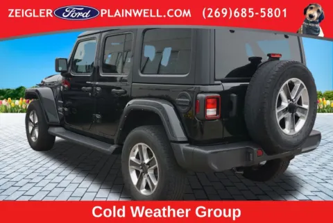 Another view of 2022 Jeep Wrangler Unlimited Sahara for sale in Plainwell, MI at Zeigler Ford of Plainwell