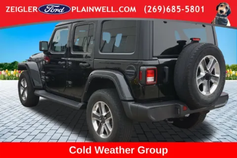 Another view of 2022 Jeep Wrangler Unlimited Sahara for sale in Plainwell, MI at Zeigler Ford of Plainwell