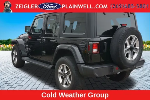 Another view of 2022 Jeep Wrangler Unlimited Sahara for sale in Plainwell, MI at Zeigler Ford of Plainwell