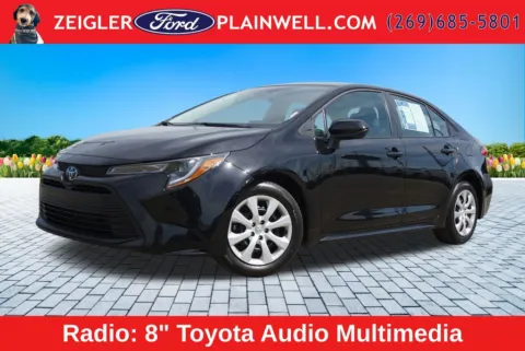 Black 2026 Toyota Corolla LE for sale in Plainwell, MI