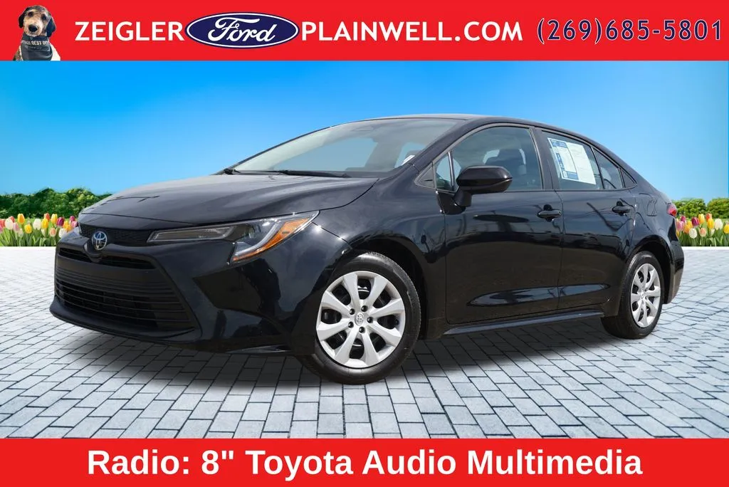 Black 2026 Toyota Corolla LE for sale in Plainwell, MI