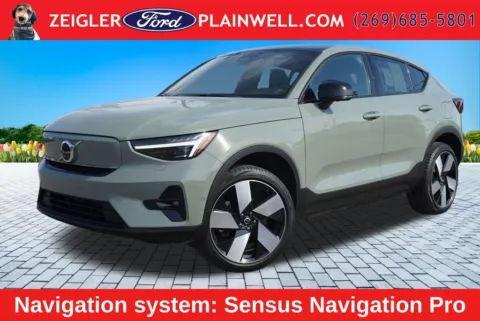 Green 2023 Volvo C40 Recharge Pure Electric Ultimate for sale in Plainwell, MI