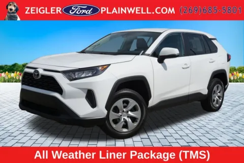 White 2022 Toyota RAV4 LE for sale in Plainwell, MI