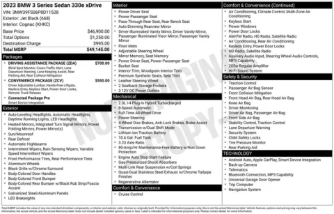 Photos of 2023 BMW 3 Series 330e xDrive for sale in Plainwell, MI at Zeigler Ford of Plainwell