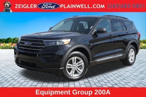 Black 2020 Ford Explorer XLT for sale in Plainwell, MI