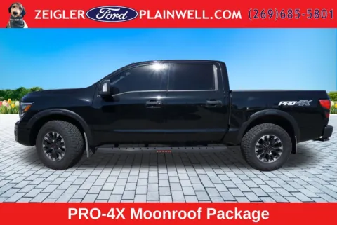 Photos of 2021 Nissan Titan PRO-4X for sale in Plainwell, MI at Zeigler Ford of Plainwell