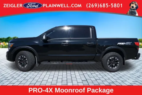 Photos of 2021 Nissan Titan PRO-4X for sale in Plainwell, MI at Zeigler Ford of Plainwell