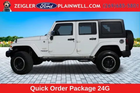 Photos of 2012 Jeep Wrangler Unlimited Sahara for sale in Plainwell, MI at Zeigler Ford of Plainwell
