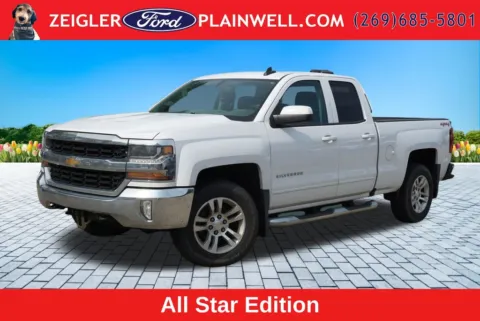 White 2016 Chevrolet Silverado 1500 LT for sale in Plainwell, MI