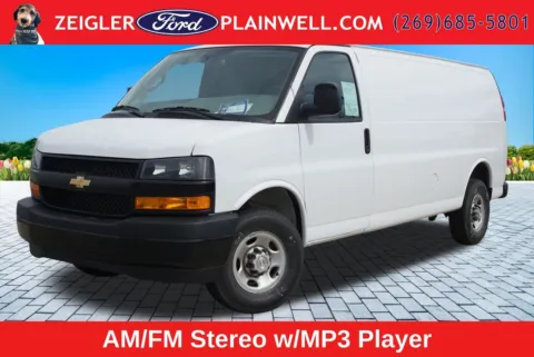 White 2024 Chevrolet Express 3500 Work Van for sale in Plainwell, MI