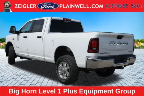 Another view of 2025 Ram 2500 Big Horn for sale in Plainwell, MI at Zeigler Ford of Plainwell