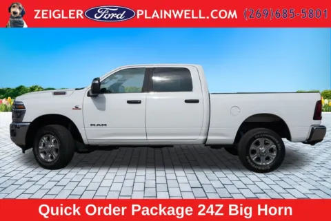 Photos of 2025 Ram 2500 Big Horn for sale in Plainwell, MI at Zeigler Ford of Plainwell