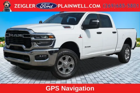 White 2025 Ram 2500 Big Horn for sale in Plainwell, MI