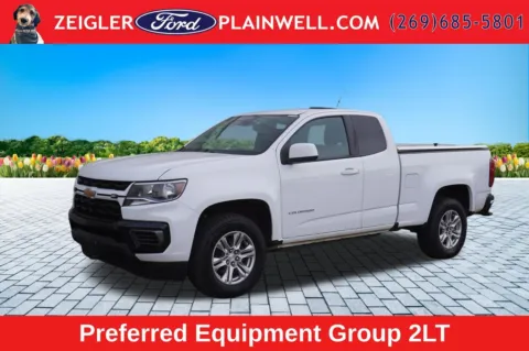 White 2022 Chevrolet Colorado LT for sale in Plainwell, MI