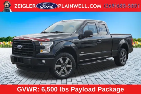Black 2016 Ford F-150 XLT for sale in Plainwell, MI
