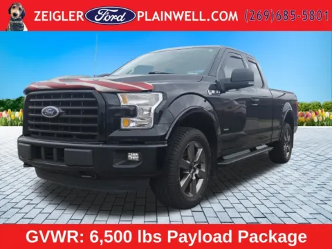 Black 2016 Ford F-150 XLT for sale in Plainwell, MI