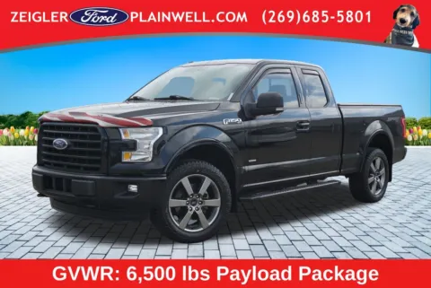 Black 2016 Ford F-150 XLT for sale in Plainwell, MI