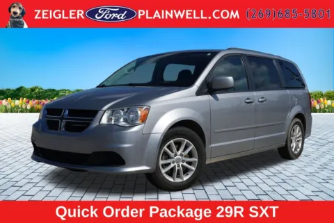 Silver 2016 Dodge Grand Caravan SXT for sale in Plainwell, MI