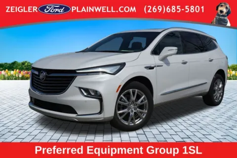 White 2024 Buick Enclave Essence for sale in Plainwell, MI