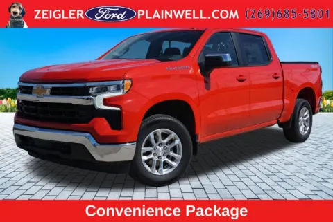 Red 2024 Chevrolet Silverado 1500 LT for sale in Plainwell, MI