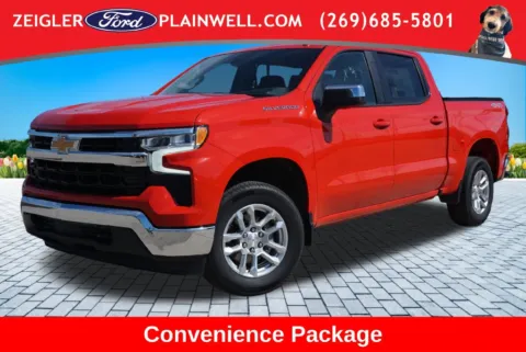 Red 2024 Chevrolet Silverado 1500 LT for sale in Plainwell, MI