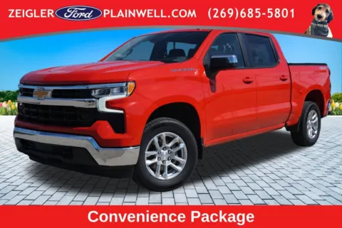 Red 2024 Chevrolet Silverado 1500 LT for sale in Plainwell, MI