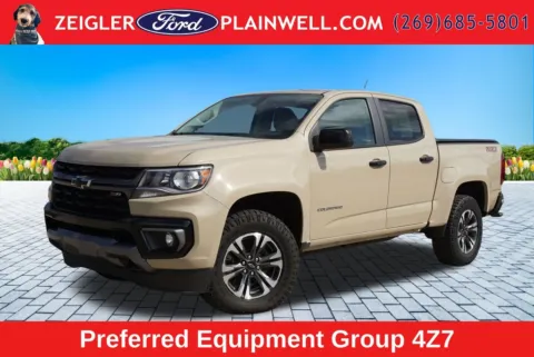 Beige 2022 Chevrolet Colorado Z71 for sale in Plainwell, MI