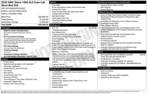 Photos of 2023 GMC Sierra 1500 SLE for sale in Plainwell, MI at Zeigler Ford of Plainwell
