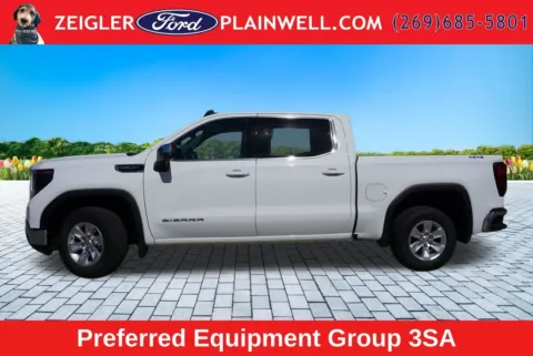Photos of 2023 GMC Sierra 1500 SLE for sale in Plainwell, MI at Zeigler Ford of Plainwell