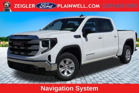 White 2023 GMC Sierra 1500 SLE for sale in Plainwell, MI