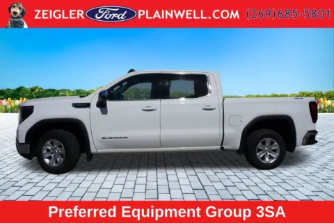 Photos of 2023 GMC Sierra 1500 SLE for sale in Plainwell, MI at Zeigler Ford of Plainwell