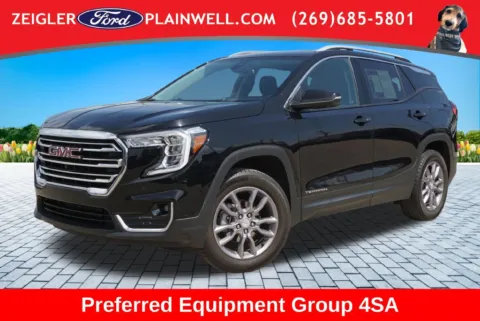 Black 2022 GMC Terrain SLT for sale in Plainwell, MI