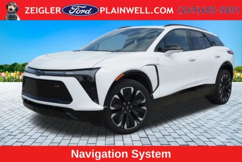 White 2024 Chevrolet Blazer EV RS for sale in Plainwell, MI